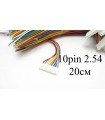 Балансировочный кабель 10pin 20см со штекером 2.54 (15256) Балансировочный кабель 10pin 20см со штекером 2.54 (15256)
