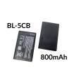 Аккумулятор LiPo 3.7V BL-5CB 800mAh (15510)
