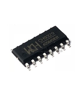 Микросхема передачи данных WCH USB HID CH9329 SMD SOP16 (18166) Микросхема передачи данных WCH USB HID CH9329 SMD SOP16 (18166)