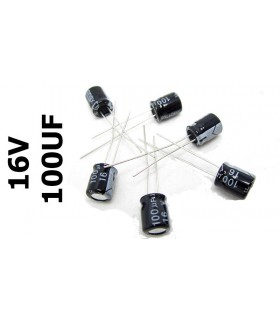 Конденсатор электролитический 16V 100uF 6*7mm (15658)