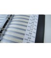 Набор SMD резисторов в книжке размер 0402 170 номиналов по 50 штук (19017)