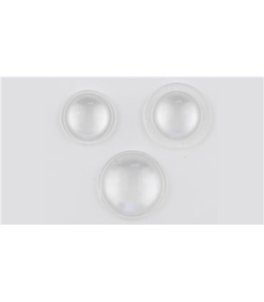 Выпуклая линза для фонарика T6 Q5 28мм (18711)