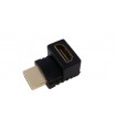 Адаптер переходник удлинитель HDMI папа-мама 270 град (11984)