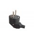 Вылка электрическая розеточная Schuko CEE 7/7 Rewireable ЕС 250V 16A (12352)