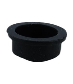 Водонепроницаемая защита кнопки 15.2мм силикон черный цвет (18727) Водонепроницаемая защита кнопки 15.2мм силикон черный цвет (18727)