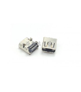 Разъем micro HDMI in для пайки (12444)