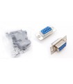 Разборной порт DB9 RS232 COM-порт DIY female мама (12541) Разборной порт DB9 RS232 COM-порт DIY female мама (12541)