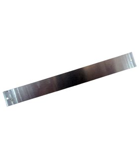 Алюминиевый радиатор на три светодиода 140*16*1мм (18004)