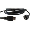 Кабель HDMI папа-папа 5м черный (17908)