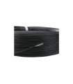 Изолированный кабель многожильный ПВХ 26AWG UL1007 черный 1м (14852)