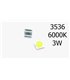 LED светодиод 3W 3536 6000K 220Lm SMD (15037)