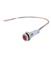 LED светодиод красный 6мм DC 24V (14551)