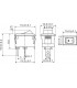 Переключатель две позиции KCD11 10*15мм 3A 250V два контакта (16038)