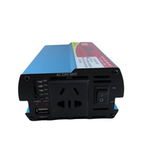 Инвертор DC 12V to AC 220V 800W модифицированный синус (18852)