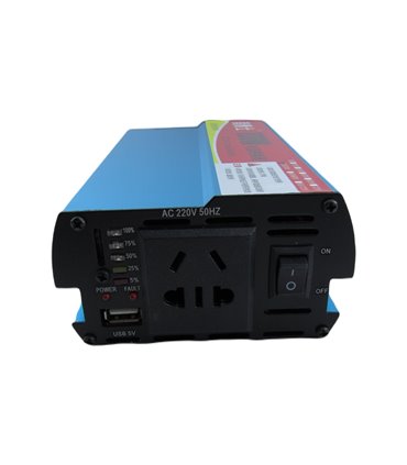 Инвертор DC 12V to AC 220V 800W модифицированный синус (18852)