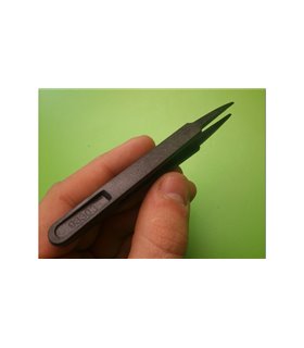 Пластиковый антистатический острый пинцет 93303 (11065)