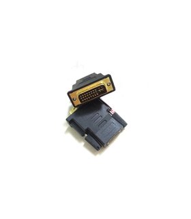 Переходник HDMI to DVI DVI24 HDMI5 мама-папа (16034)