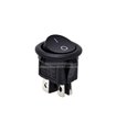 Переключатель круглый KCD1 две позиции 6A 250V 20мм (18496)