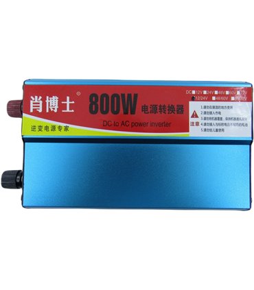 Инвертор DC 12V to AC 220V 800W модифицированный синус (18852)