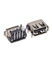 Разъем под пайку USB H6.8 4pin (12256) Разъем под пайку USB H6.8 4pin (12256)