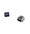 Разъем под пайку mini USB (14284)