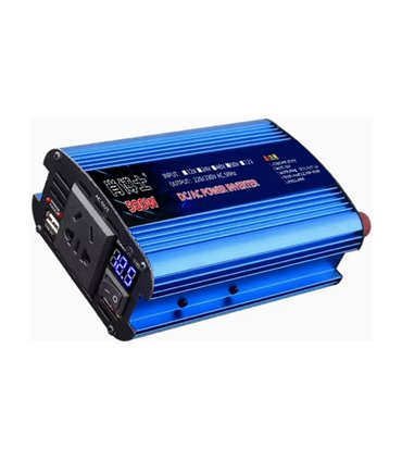 Инвертор DC 12V to AC 220V 500W модифицированный синус (18854)