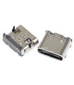 Разъем гнездо Type C USB-3.1 16pin SMD (18142) Разъем гнездо Type C USB-3.1 16pin SMD (18142)