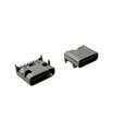 Разъем гнездо Type C 6p SMD 6pin (18144) Разъем гнездо Type C 6p SMD 6pin (18144)