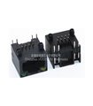 Разъем гнездо RJ45 56-8P8C с подсветкой (18152) Разъем гнездо RJ45 56-8P8C с подсветкой (18152)
