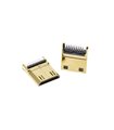Штекер mini HDMI out для пайки (12451) Штекер mini HDMI out для пайки (12451)