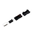 Разборной штекер mini USB 10pin 1шт (11715) Разборной штекер mini USB 10pin 1шт (11715)