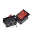 Переключатель кнопка KCD1-101 250V 6A без подсветки (11506)