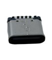 Разъем Type C с заглушкой 6pin 6.8мм для быстрой зарядки (18742) Разъем Type C с заглушкой 6pin 6.8мм для быстрой зарядки (18742)
