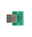 Разъем гнездо USB 3.0 на плате Arduino (11378) Разъем гнездо USB 3.0 на плате Arduino (11378)