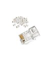 Разъем RJ45 штекер коннектор обжим 2шт (10039) Разъем RJ45 штекер коннектор обжим 2шт (10039)