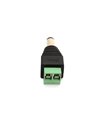 Разъем RCA штекер DC папа 5.5x2.1 (11979) Разъем RCA штекер DC папа 5.5x2.1 (11979)