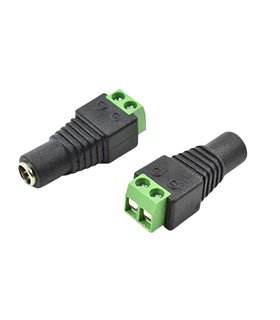 Вход клеммник разъем DC 5.5x2.1 out 12V (11405)