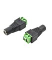 Вход клеммник разъем DC 5.5x2.1 out 12V (11405)