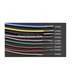 Монтажный кабель силиконовый 26awg UL3239 1.5мм 180С желтый 1м (16980)