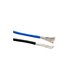 Монтажный кабель силиконовый 26awg UL3239 1.5мм 180С желтый 1м (16980)