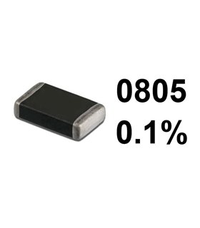 Резистор SMD 0805 1K 0.1% 25шт (15428)
