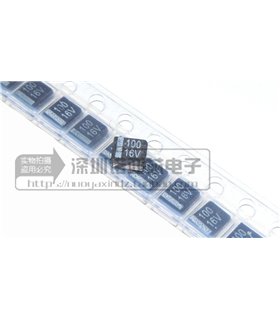 Конденсатор танталовый NEC SMD 16V 100UF 107C B3528 (17968)
