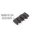 Диод Шоттки 1N5819WS S4 1A 40V SOD-323 (14911)