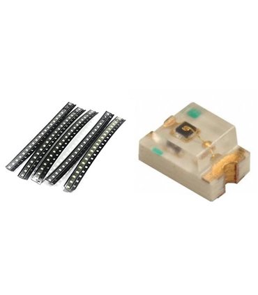 Диоды светодиоды LED SMD 1206 желтый 10шт (11136)