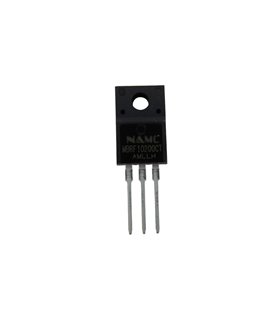Диод Шоттки сдвоенный NAMC MBRF10200CT 200V 10A TO-220F (18135)