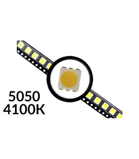 Светодиоды LED SMD 5050 22-24Lm 4100K 10шт (16050)