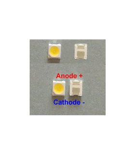 Светодиоды LED 2835 6V 1W warm 135Lm 10шт (16747)