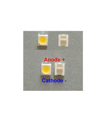 Светодиоды LED 2835 6V 1W warm 135Lm 10шт (16747)