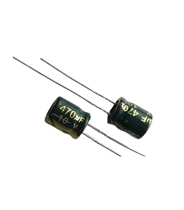 Конденсатор электролитический 10V 470uF 6.3*7mm (15656)