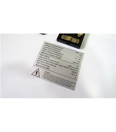 Солнечная панель 20W 18V 360*360мм (17383)